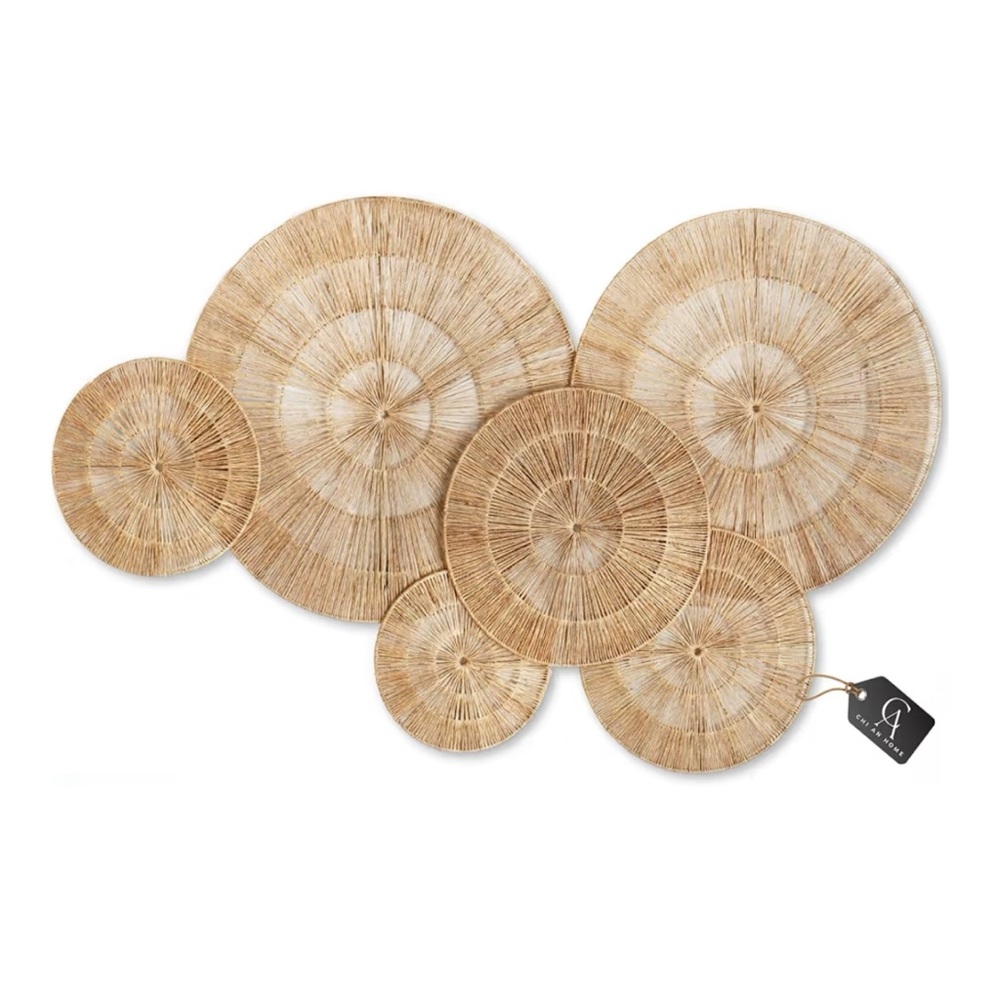 Natural Woven Wall Decor